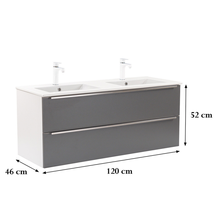 Leziter Dulap de bază Vario Trim 120 cu chiuvetă [3]