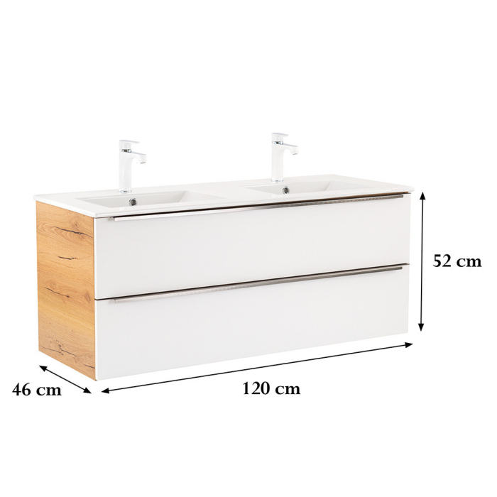 Leziter Dulap de bază Vario Trim 120 cu chiuvetă [3]