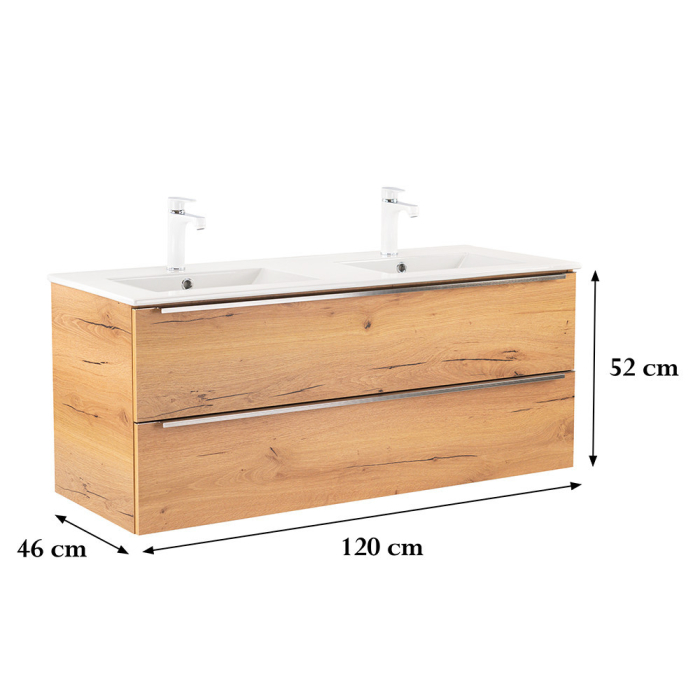 Leziter Dulap de bază Vario Trim 120 cu chiuvetă [3]