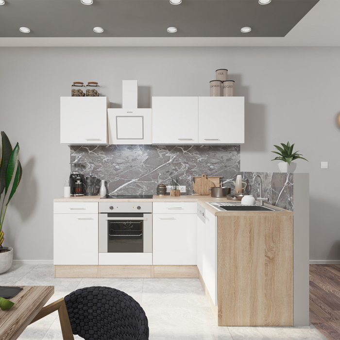 Leziter Dulap de bucătărie de colț Yorki 220 cu cuptor de jos [5]