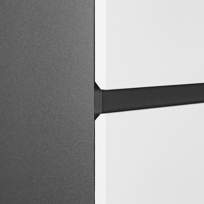 Leziter Dulap de perete Vario Forte 35 antracit-alb [6]