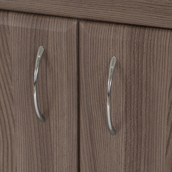 Leziter Dulap inferior Bianco 130 fără chiuvetă, ulm rauna cu blat sonoma [4]