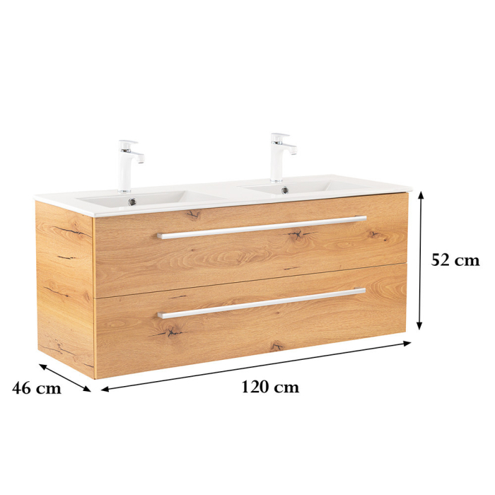 Leziter Dulap inferior Vario Clam 120 cu lavoar [3]