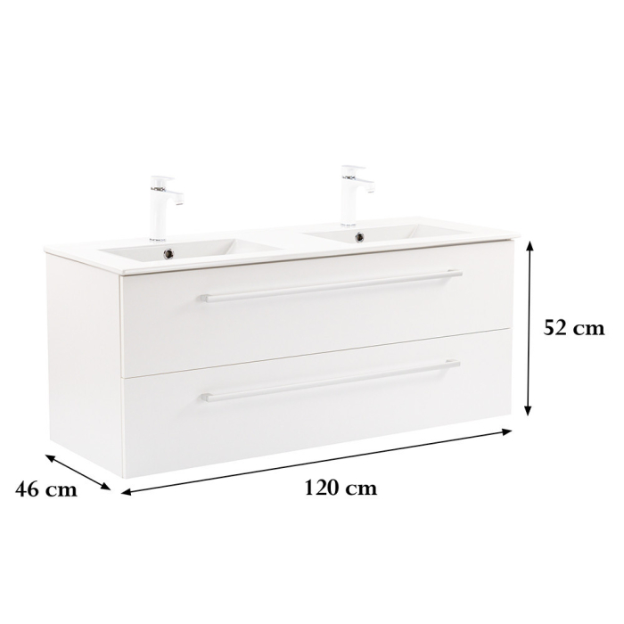 Leziter Dulap inferior Vario Clam 120 cu lavoar [3]