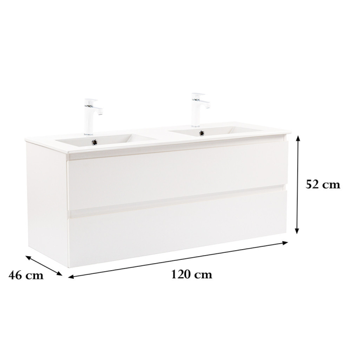 Leziter Dulap inferior Vario Forte 120 cu lavoar [3]