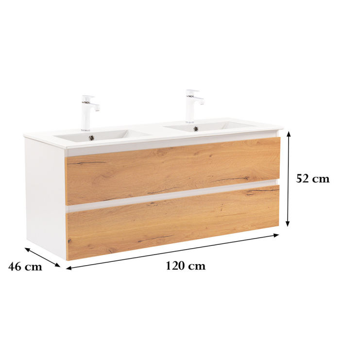 Leziter Dulap inferior Vario Forte 120 cu lavoar [3]