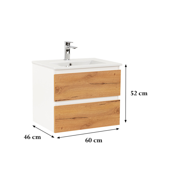 Leziter Dulap inferior Vario Forte 60 cu lavoar [3]