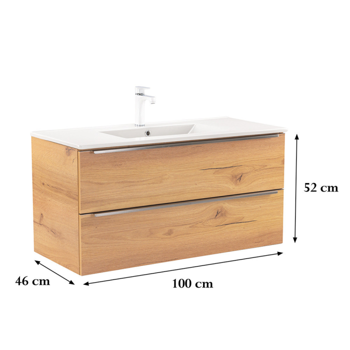 Leziter Dulap inferior Vario Trim 120 cu lavoar [3]