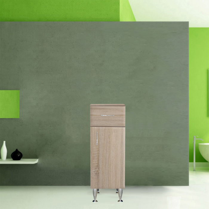 Leziter Dulap jos Bianca Plus 30 cu 1 ușă, 1 sertar, culoare stejar sonoma, dreapta [3]