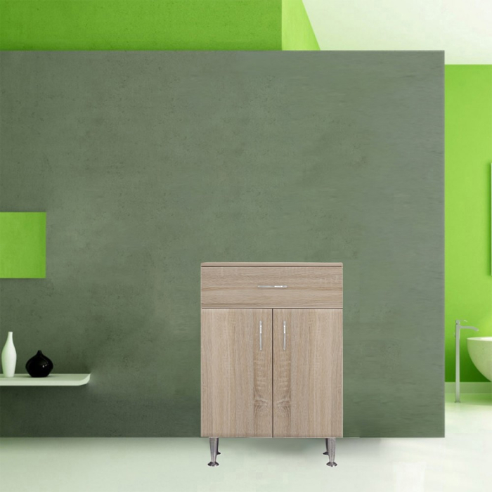 Leziter Dulap jos Bianca Plus 60, 2 uși, 1 sertar, culoare stejar sonoma [3]