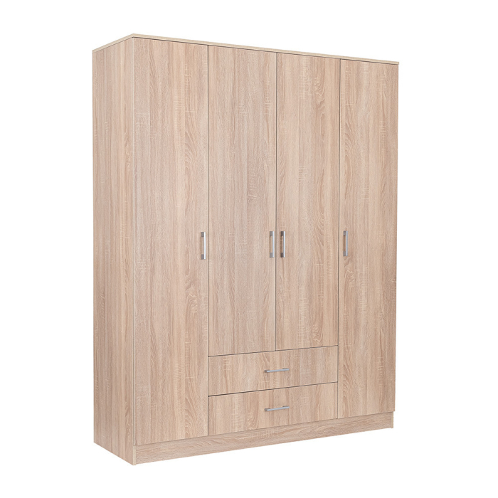 Leziter Dulap Miami 160x205 cm stejar sonoma-stejar sonoma [5]