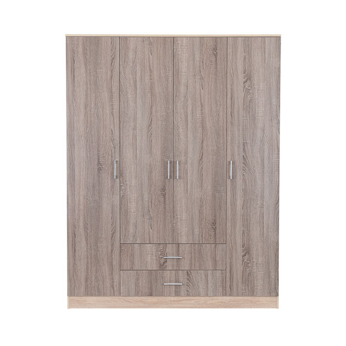 Leziter Dulap Miami 160x205 cm stejar York-stejar Sonoma [3]