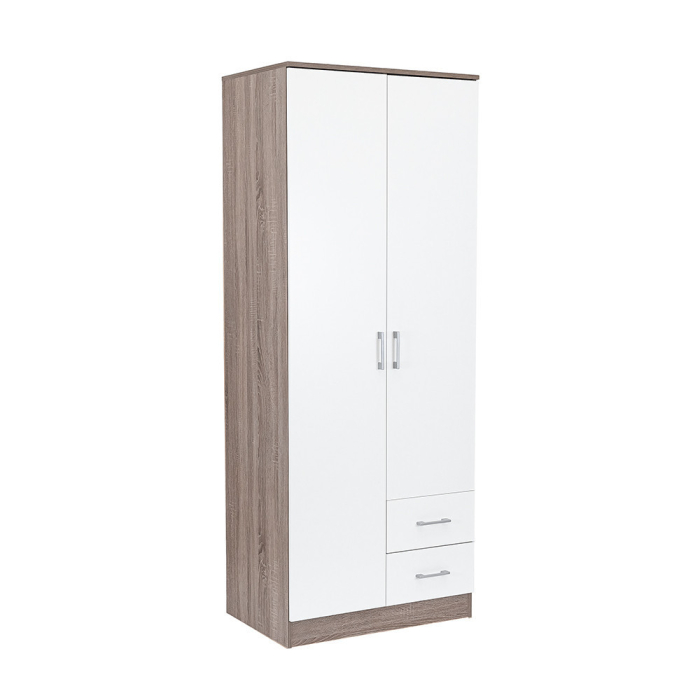 Leziter Dulap Miami 80x205 cm stejar alb-york [5]