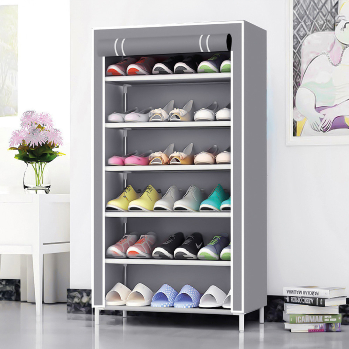 Leziter Dulap pentru pantofi LCSZ-01 gri [2]