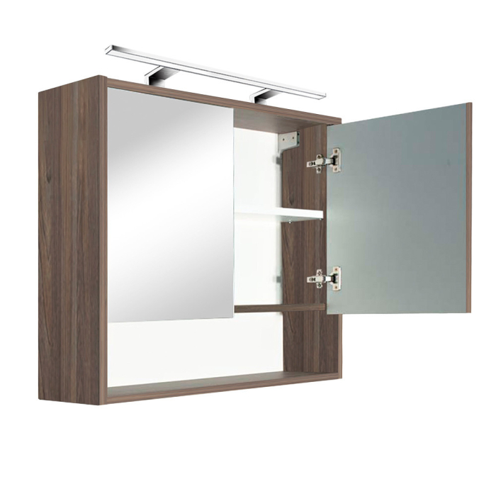 Leziter Dulap suspendat cu oglindă Luna 80, ulm Rauna [2]