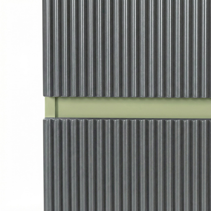 Leziter Dulap suspendat Trent verde fistic - gri antracit [5]