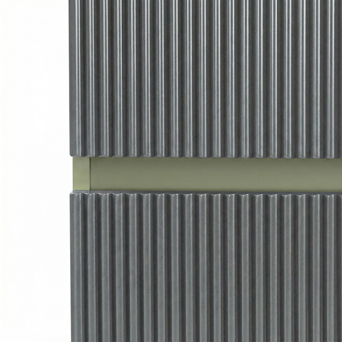 Leziter Dulap suspendat Trent verde măslin-gri antracit [5]