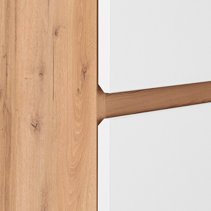 Leziter Dulap suspendat Vario Forte 35 stejar-alb [6]