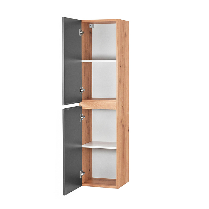 Leziter Dulap suspendat Vario Forte 35 stejar-antracite [4]