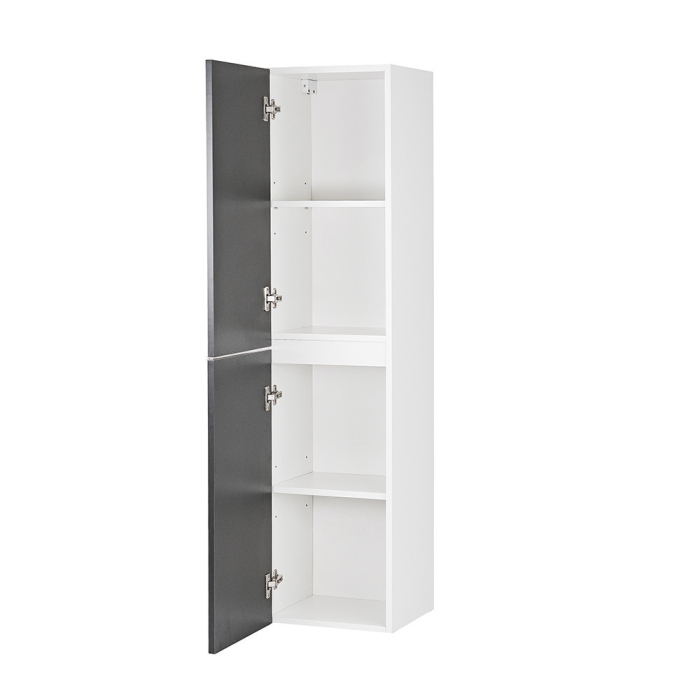 Leziter Dulap suspendat Vario Trim 35 alb-antracit [5]