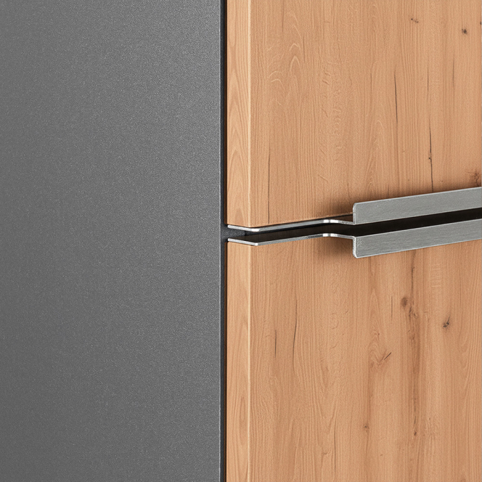 Leziter Dulap suspendat Vario Trim 35 stejar antracit [6]