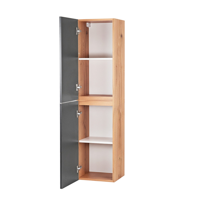 Leziter Dulap suspendat Vario Trim 35 stejar-antracite [4]