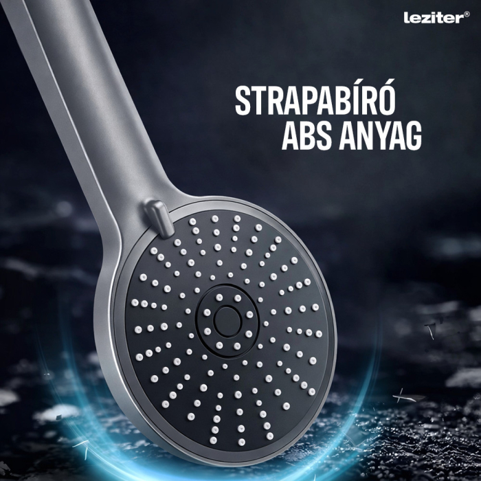 Leziter Duș de mână Lili cu 5 funcții și suport pentru furtun gri [5]