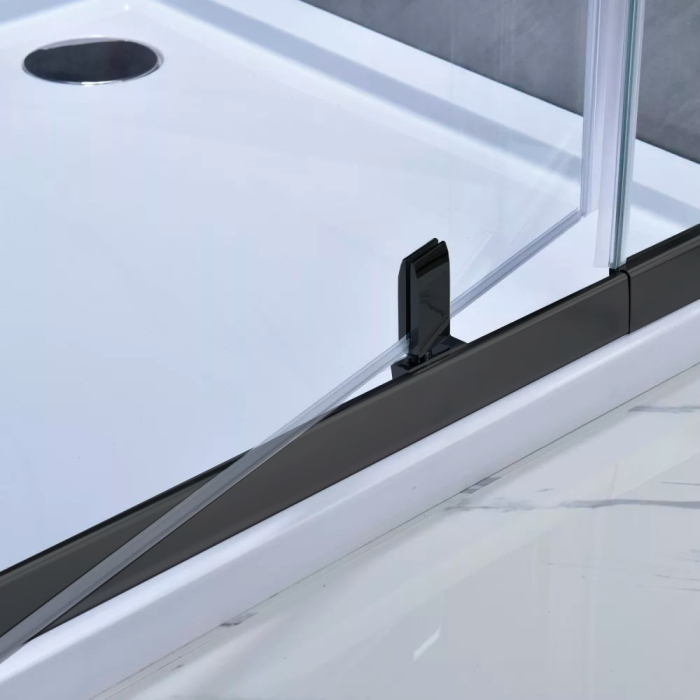 Leziter Flexi ușă de duș reglabilă 96-111x185 cm [4]