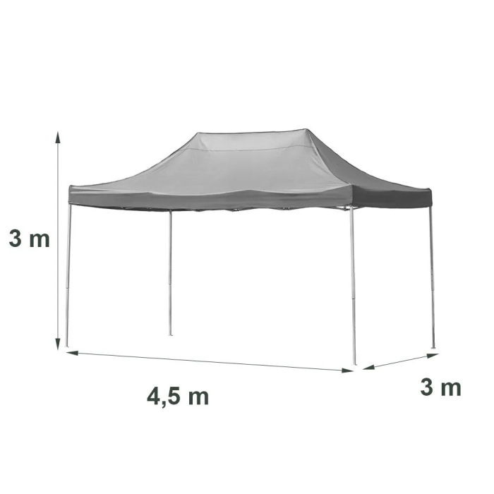 Leziter Foișor de grădină pliabil 3x4,5 m [6]