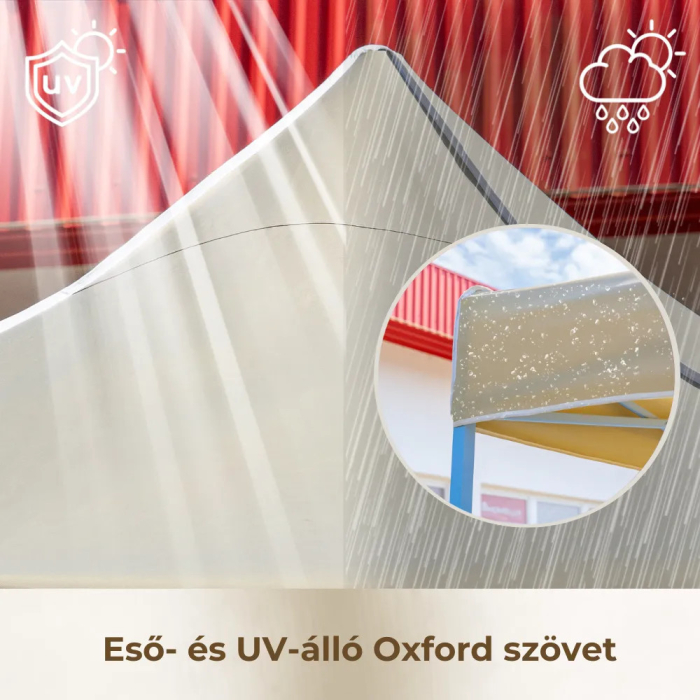 Leziter Foișor de grădină pliabil 3x6 m [3]