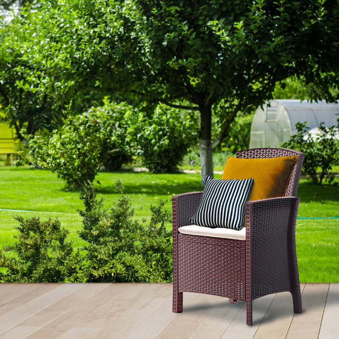 Leziter Fotoliu din ratan artificial Lima [2]