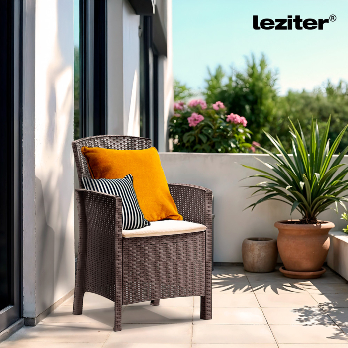 Leziter Fotoliu din ratan artificial Lima [8]