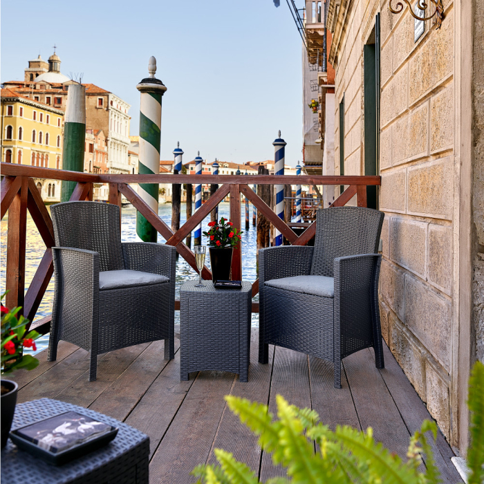 Leziter Fotoliu din ratan artificial Lima [10]