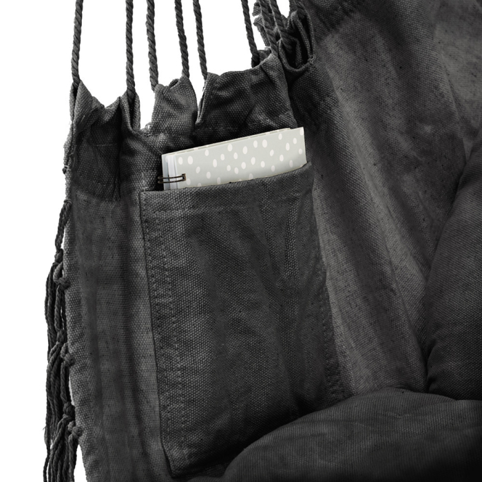 Leziter Fotoliu suspendat Puerto negru [4]