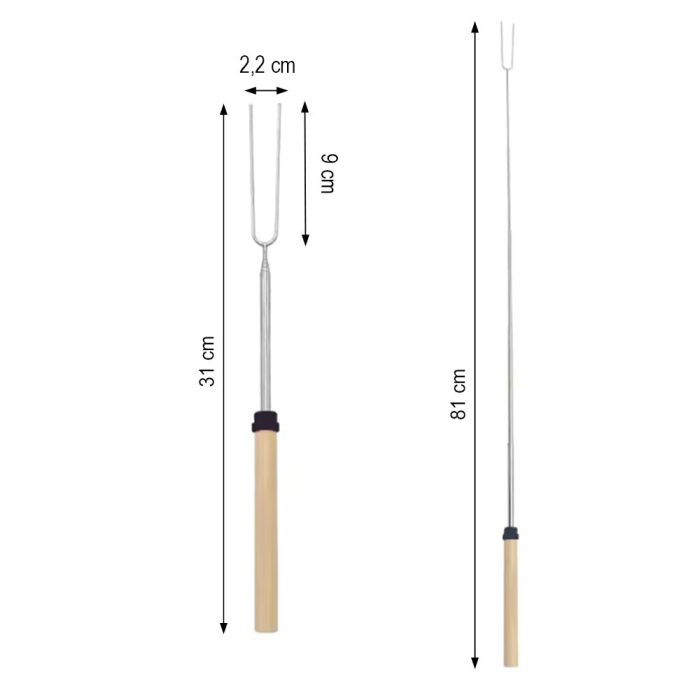 Leziter Frigăruie telescopică Leziter 31-81 cm [3]