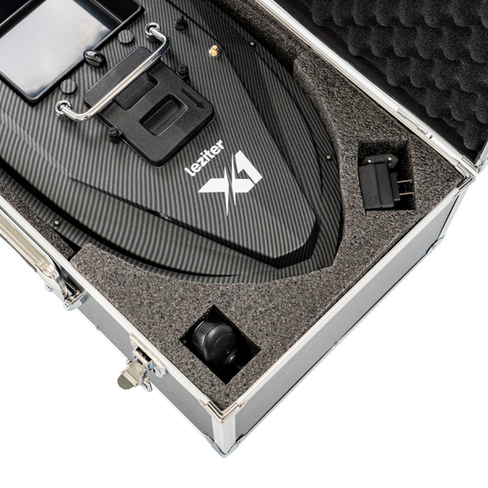 Leziter Hrănirea barca sac negru 53x34x24 cm [6]