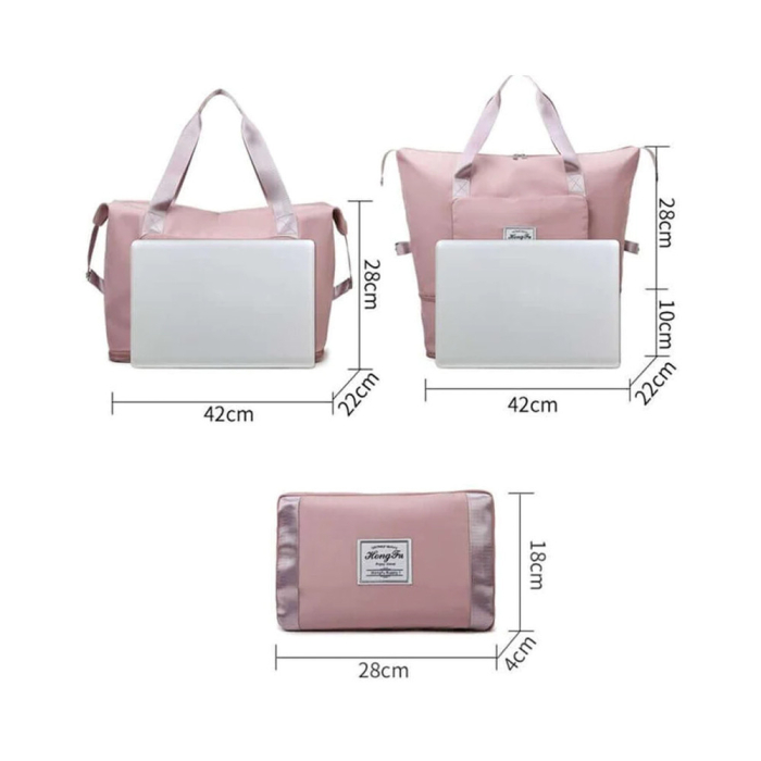 Leziter Geantă pliabilă Peggy pentru femei verde [5]