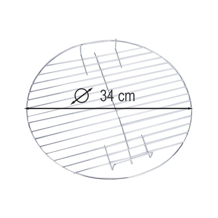 Leziter Grilaj rotund 34x34 cm [2]