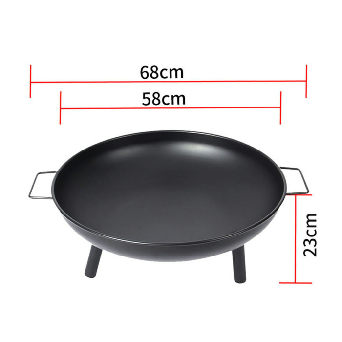 Leziter Groapă de foc portabilă 58 cm [4]