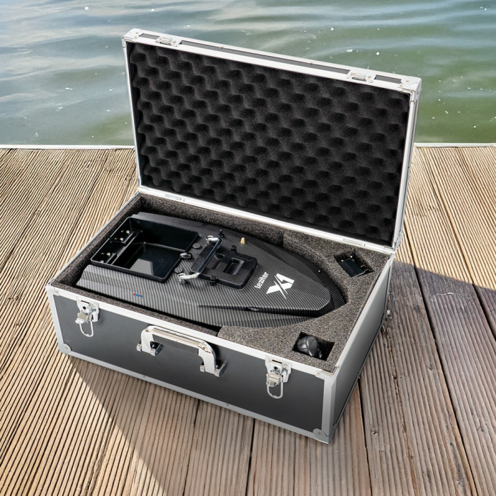 Leziter Hrănirea barca sac negru 53x34x24 cm [2]