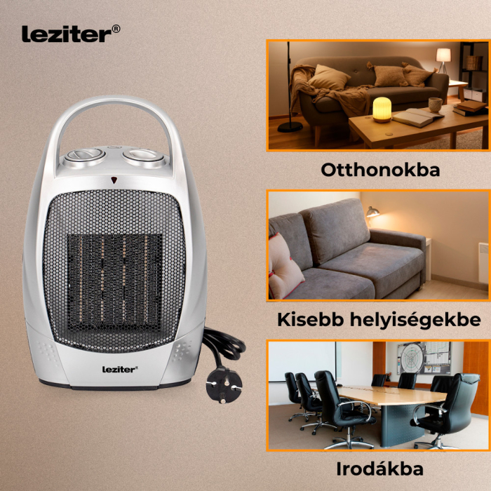 Leziter Încălzitor ceramic electric Loa 750W/1500W [7]