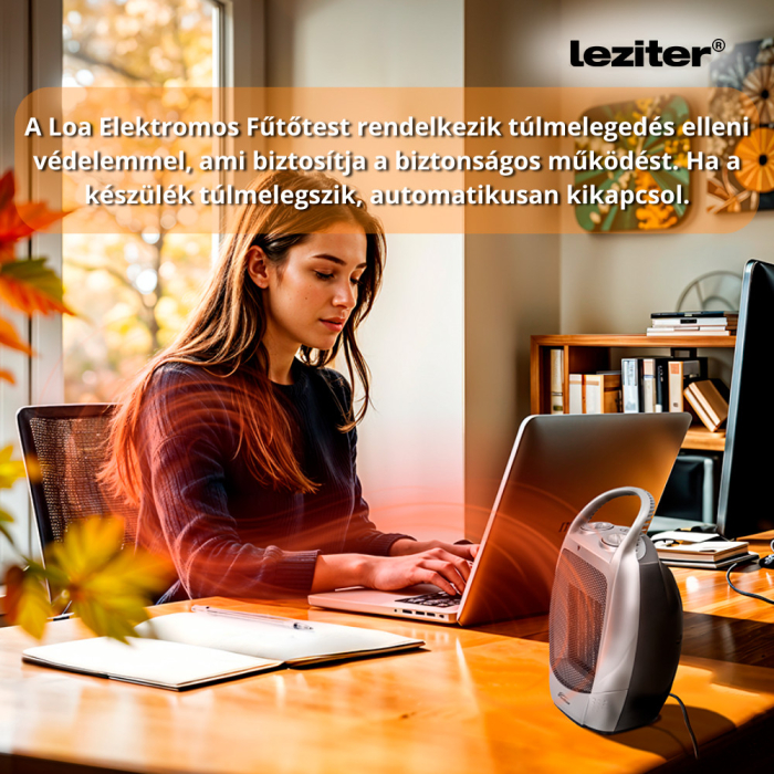 Leziter Încălzitor ceramic electric Loa 750W/1500W [5]