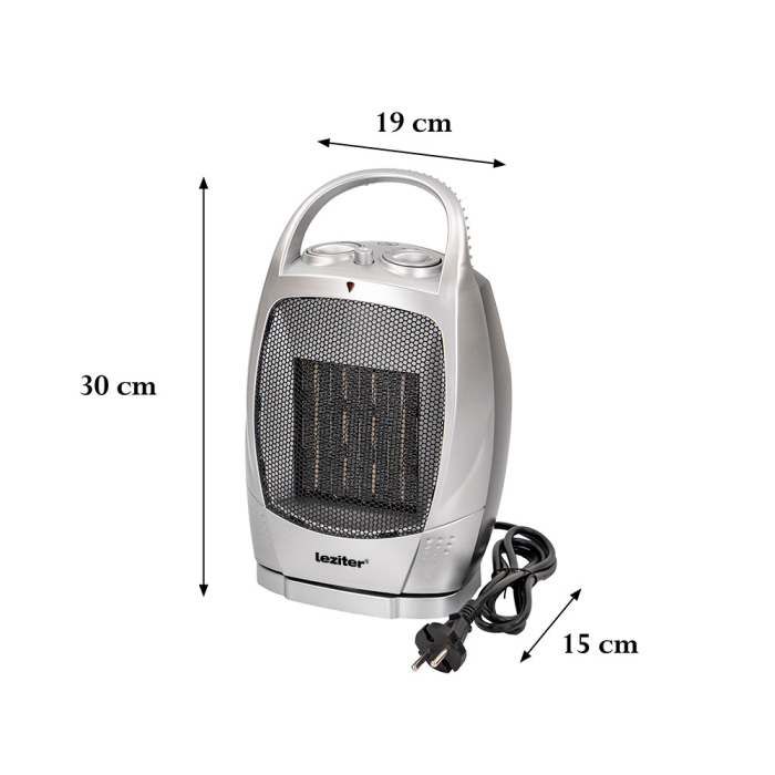 Leziter Loa încălzitor electric rotativ ceramic 750W/1500W [3]