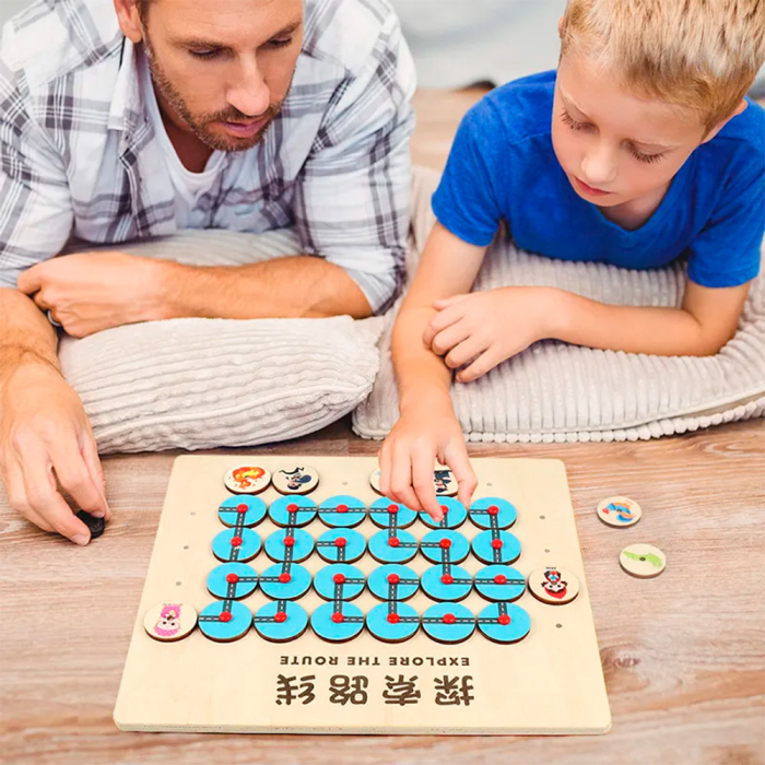 Leziter Joc de gândire labirint în pădure [3]