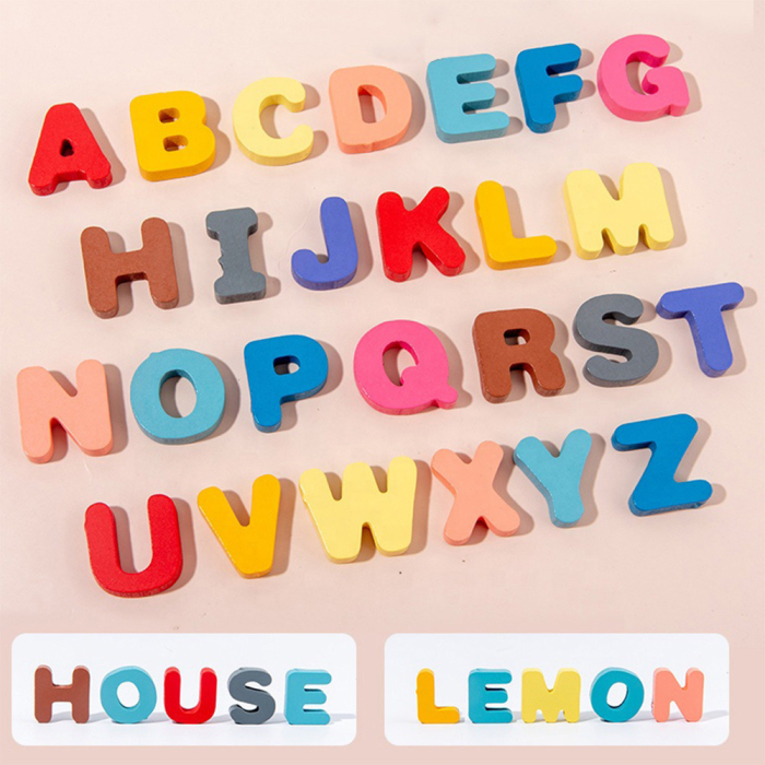 Leziter Jucărie Montessori din lemn educativă, cu potrivire logaritmică a formelor [6]