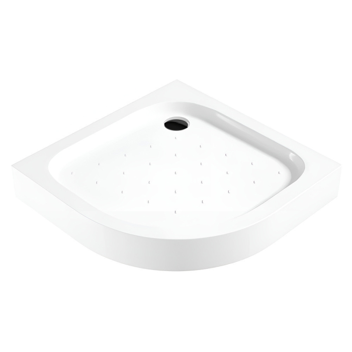 Leziter Klonberg 90x90 Tavă de duș acrilică curbată [4]