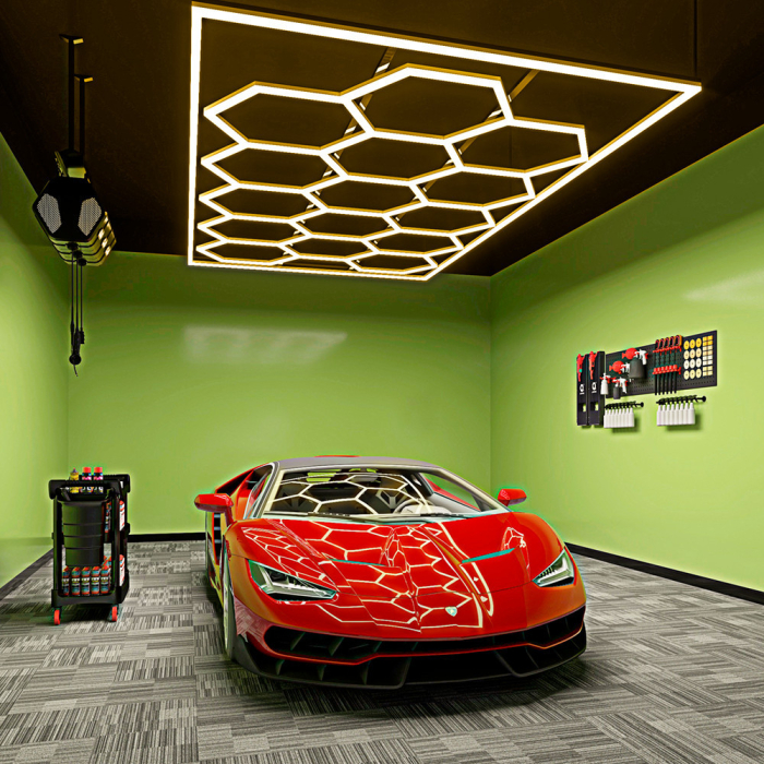 Leziter Lampă de tavan tip fagure Sky Light SKL05 3300K [2]