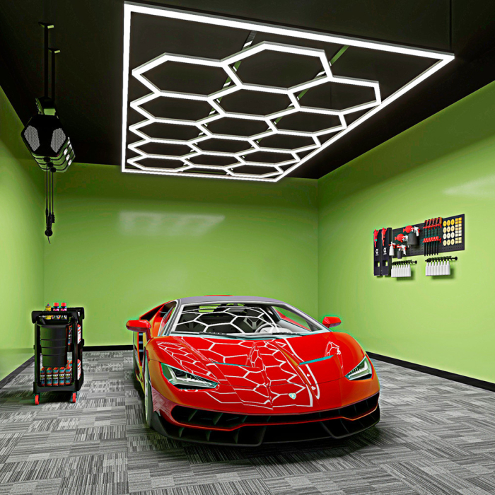 Leziter Lampă de tavan tip fagure Sky Light SKL06 6500K [2]