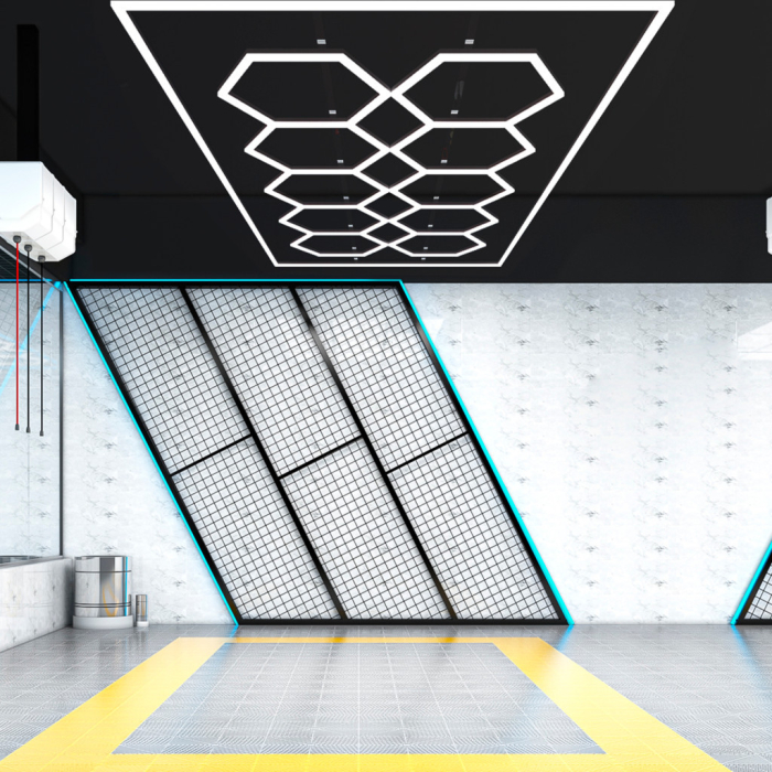 Leziter Lampă de tavan tip fagure Sky Light SKL10 6500K [2]