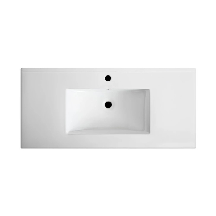 Leziter V954 - Lavoar cu design plat 18x100x46 cm [4]